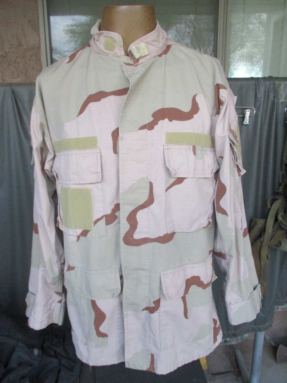 Modified DCU, Desert Camo Utility Combat Shirt, 6 pocket