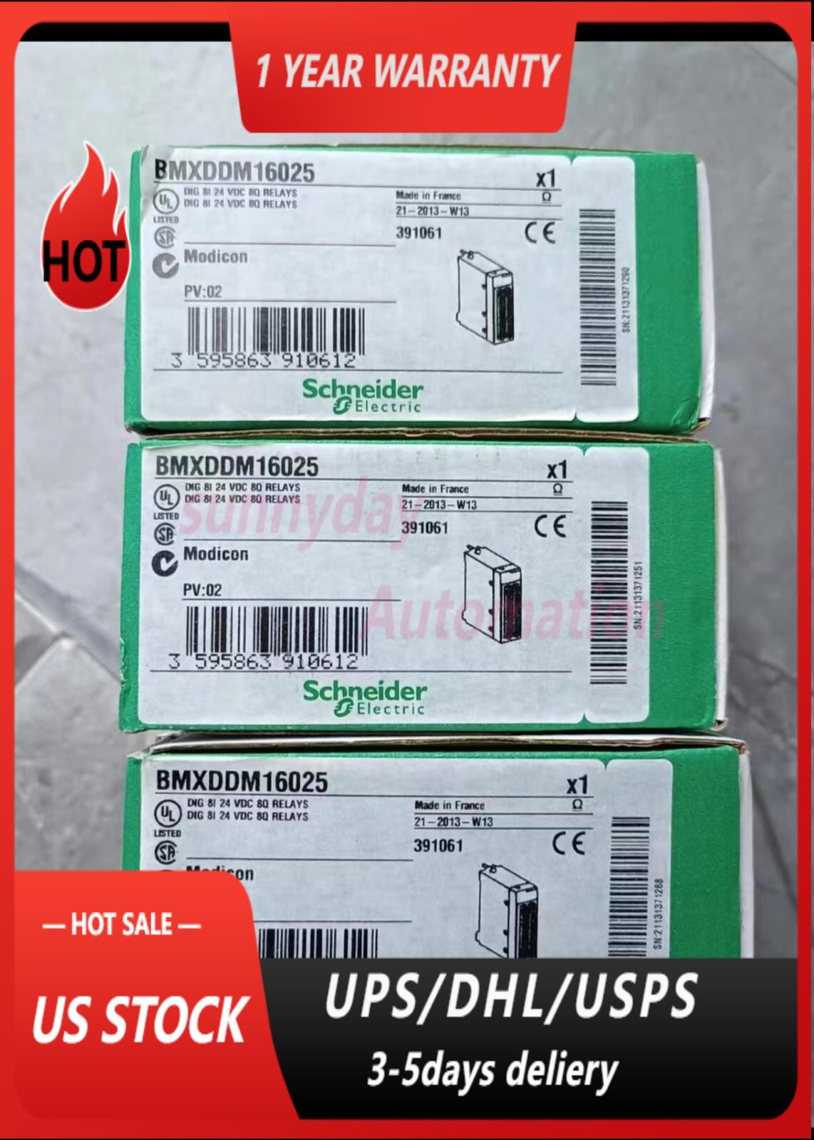 1 PCS Schneider BMXDDM16025 ALL NEW IN BOX