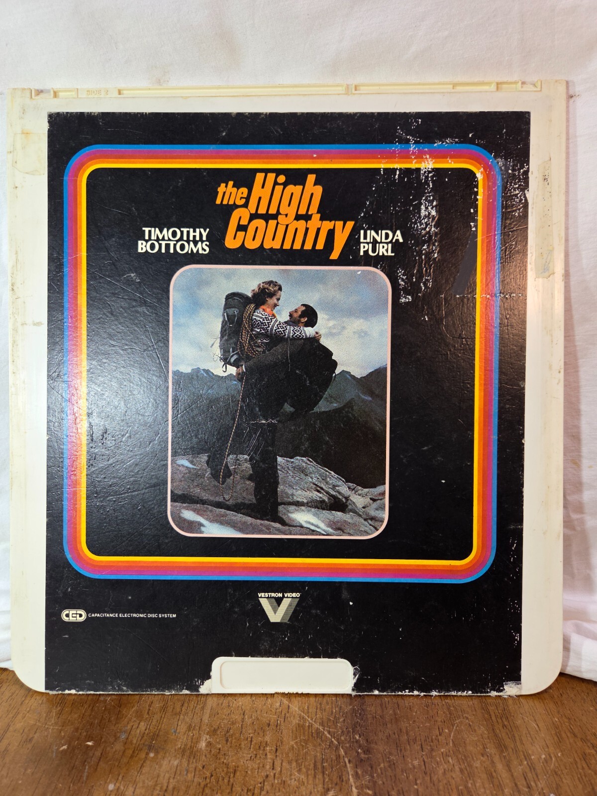 The High Country CED VideoDisc Movie – Timothy Bottoms – Linda Purl