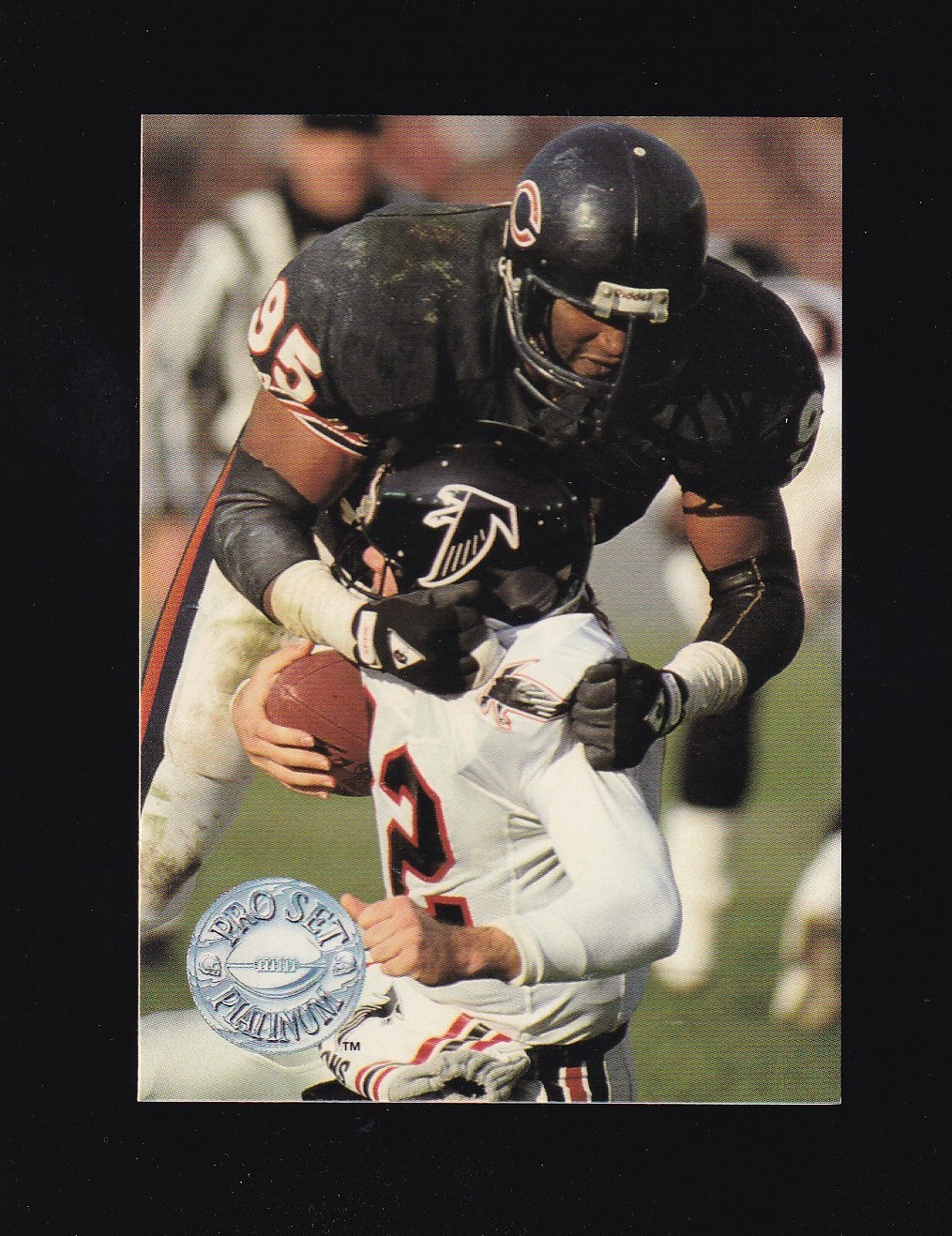 1991 Pro Set Platinum Richard Dent #13 Chicago Bears