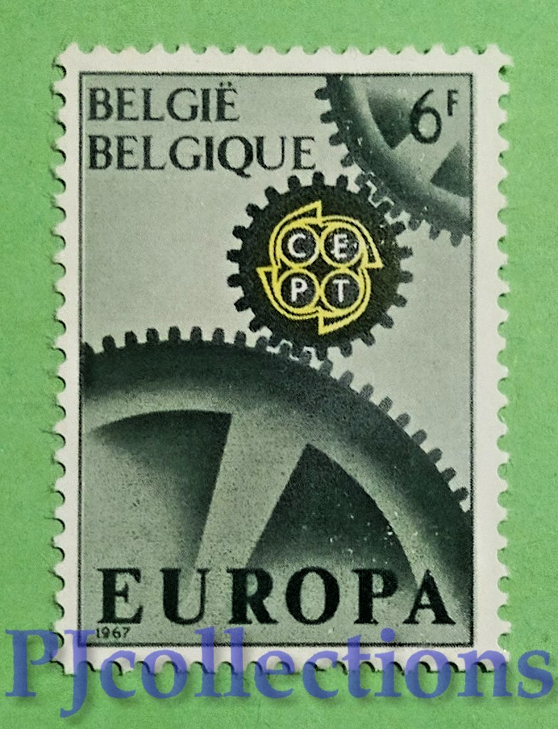B1031 - BELGIUM 1967 EUROPE - EUROPE Fr. 6 MNH