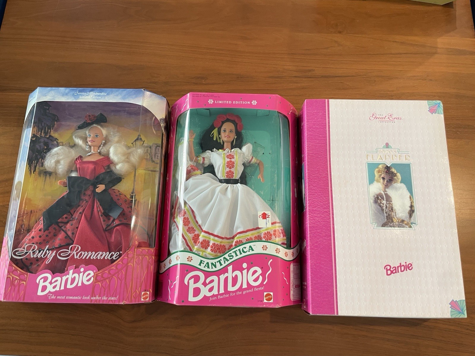 Barbie Collector Dolls Ruby Romance, Fantastica, 1920s Flapper Lot