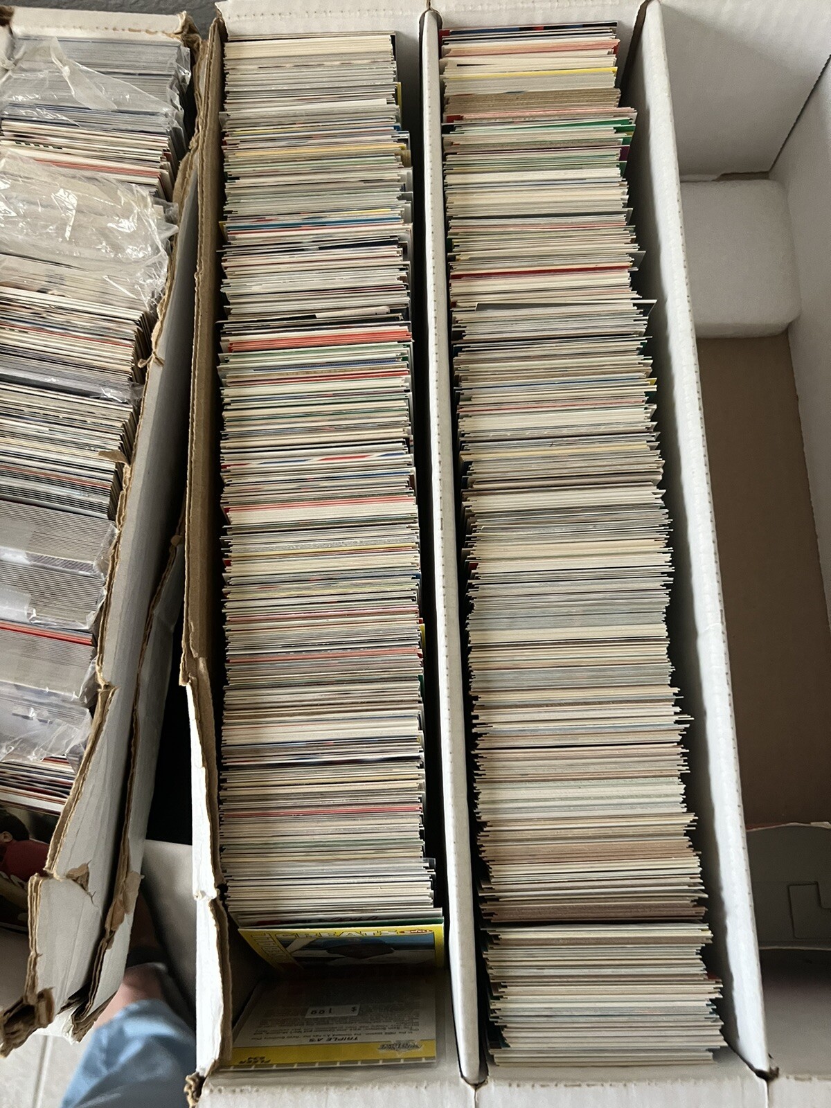 3000+ Count Lot of Baseball Football Basketball Hockey SPORTCARDS w RCs & HOFers