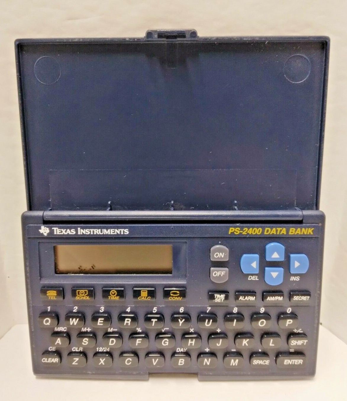 Texas Instruments PS-2400 Calculator Data Bank Scheduler Alarm