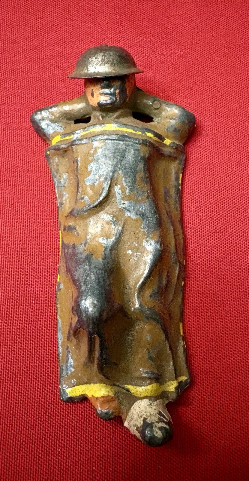 Vintage Barclay Manoil Lead Military Wounded Soldier Figure