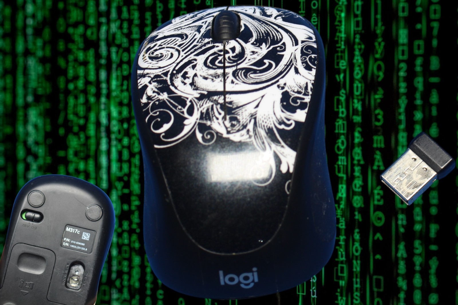 Logitech M317C Wireless Mouse