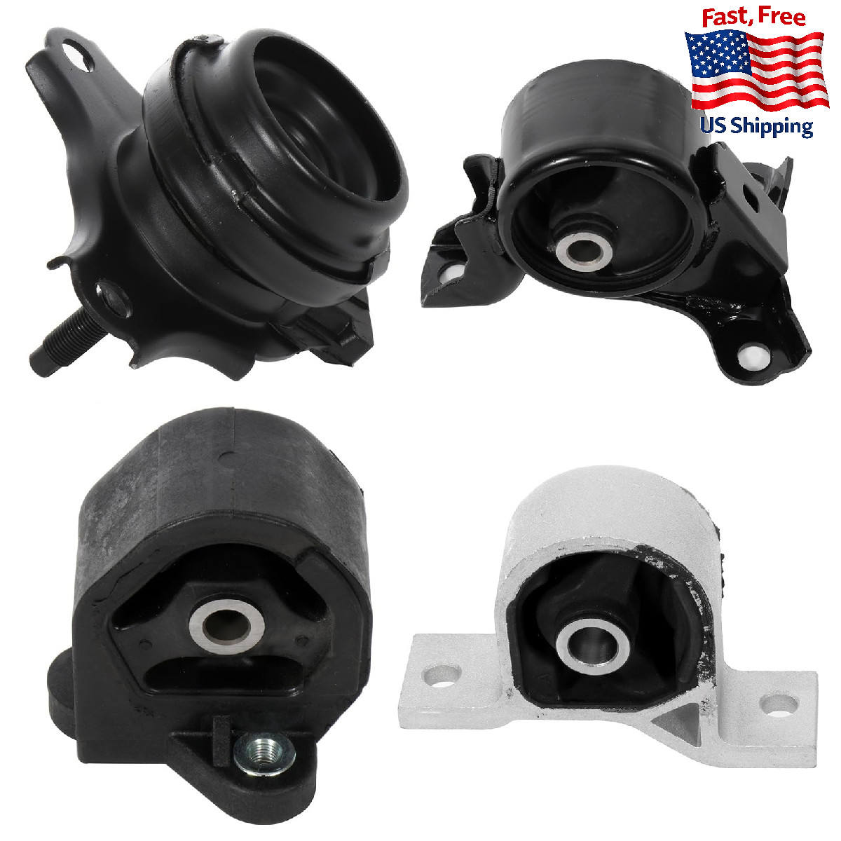 SCITOO Engine Motor Mount and Transmission Mount Set Compatible with 2001-2005 f