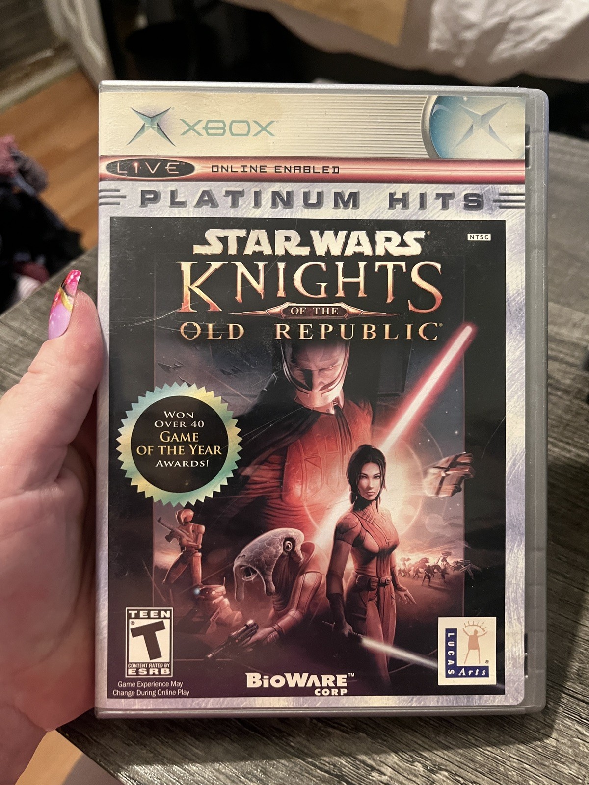 Star Wars: Knights of the Old Republic Platinum Hits (Microsoft Xbox, 2004)