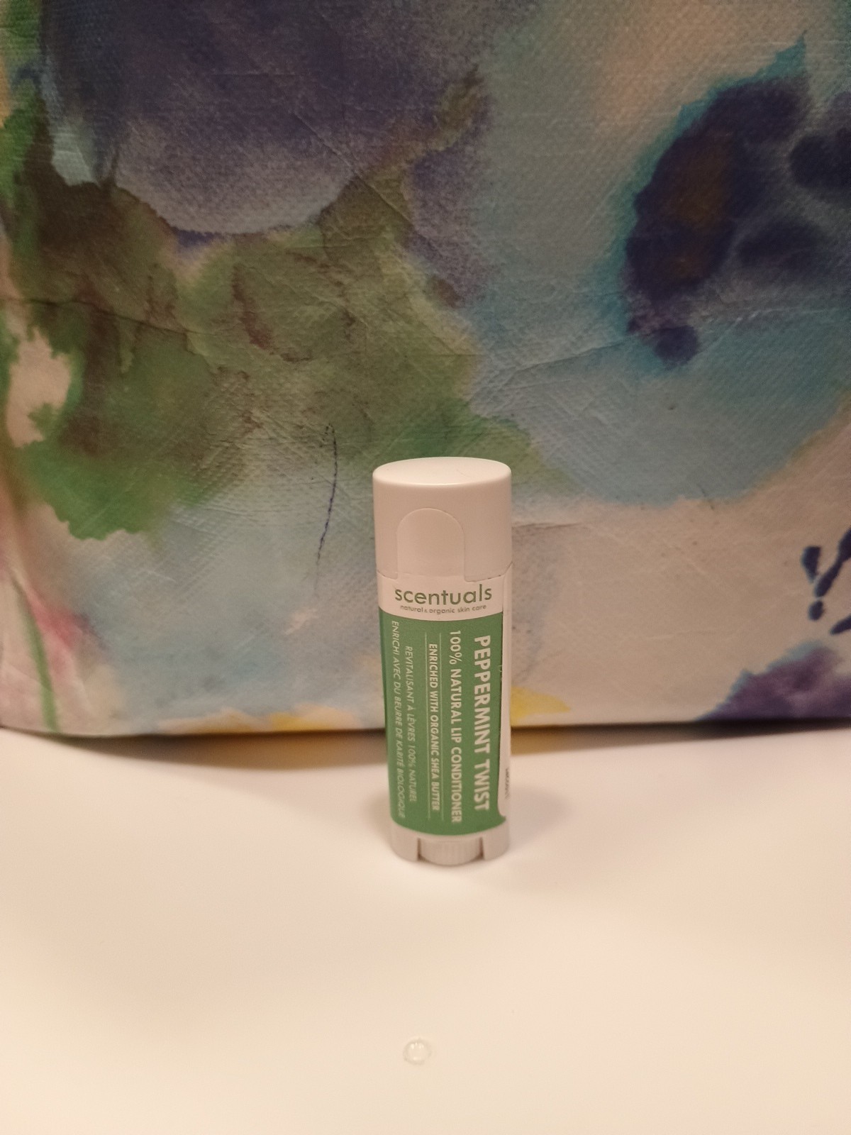 Scentuals Peppermint Twist 100% Natural Lip Conditioner. Full Size, 5 g. Sealed.