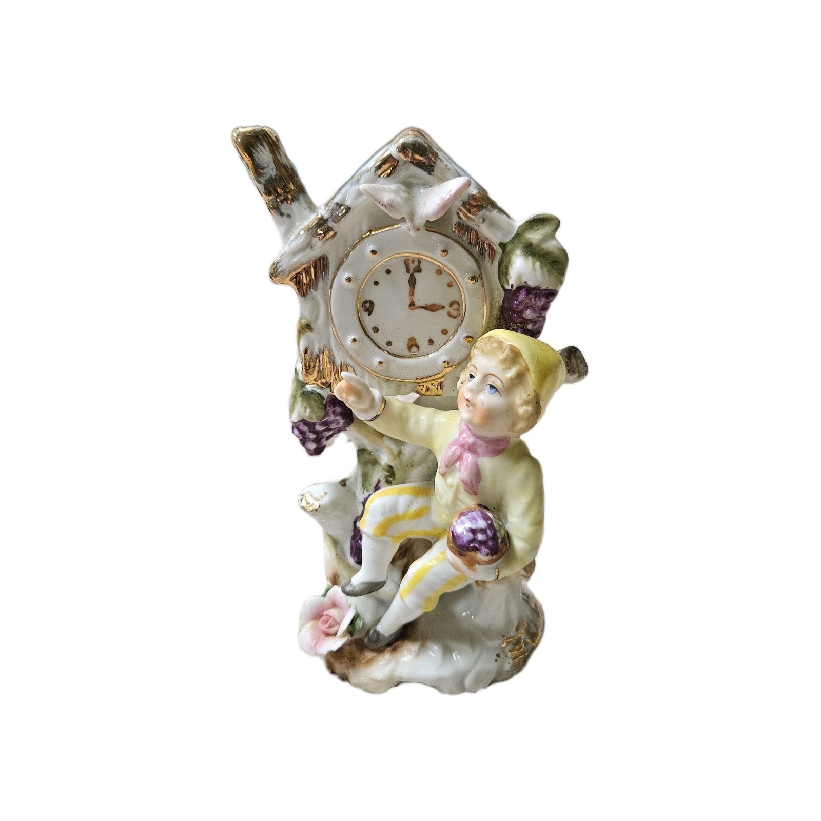 Vintage French Camille Naudot Porcelain Figurine Elf