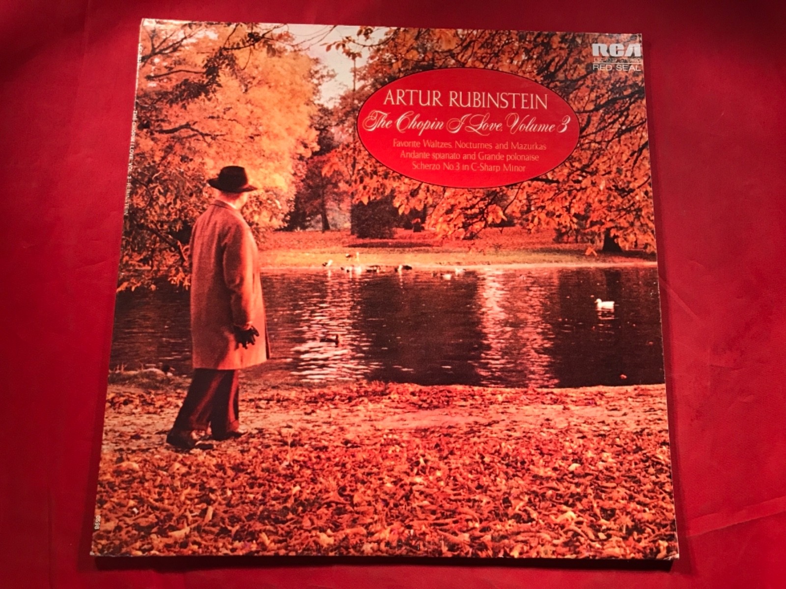 X-27 ARTHUR RUBINSTEIN The Chopin I Love Volume 3 - LSC-3339 - RED SEAL RECORD