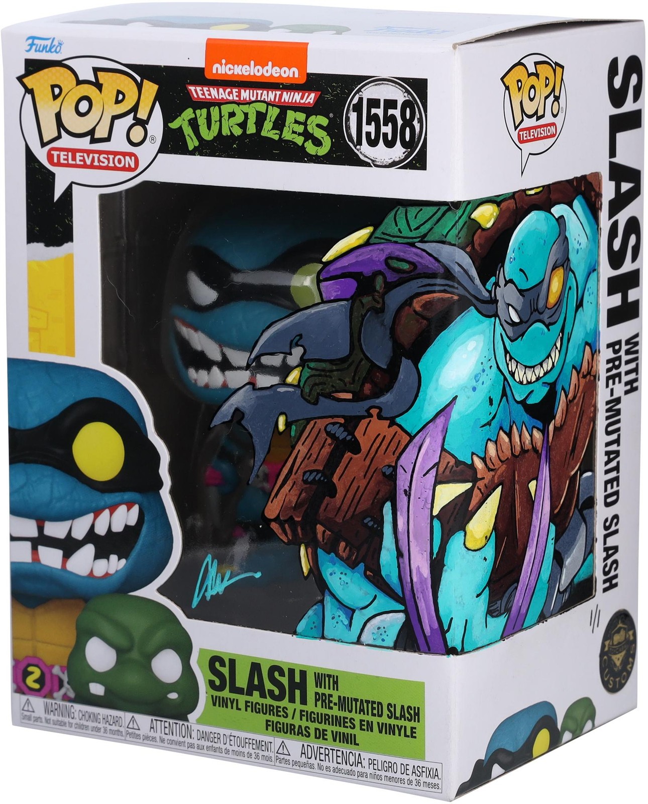 Slash Teenage Mutant Ninja Turtles Funko Pop Figure - Mike Lachimia - #1 of LE 1