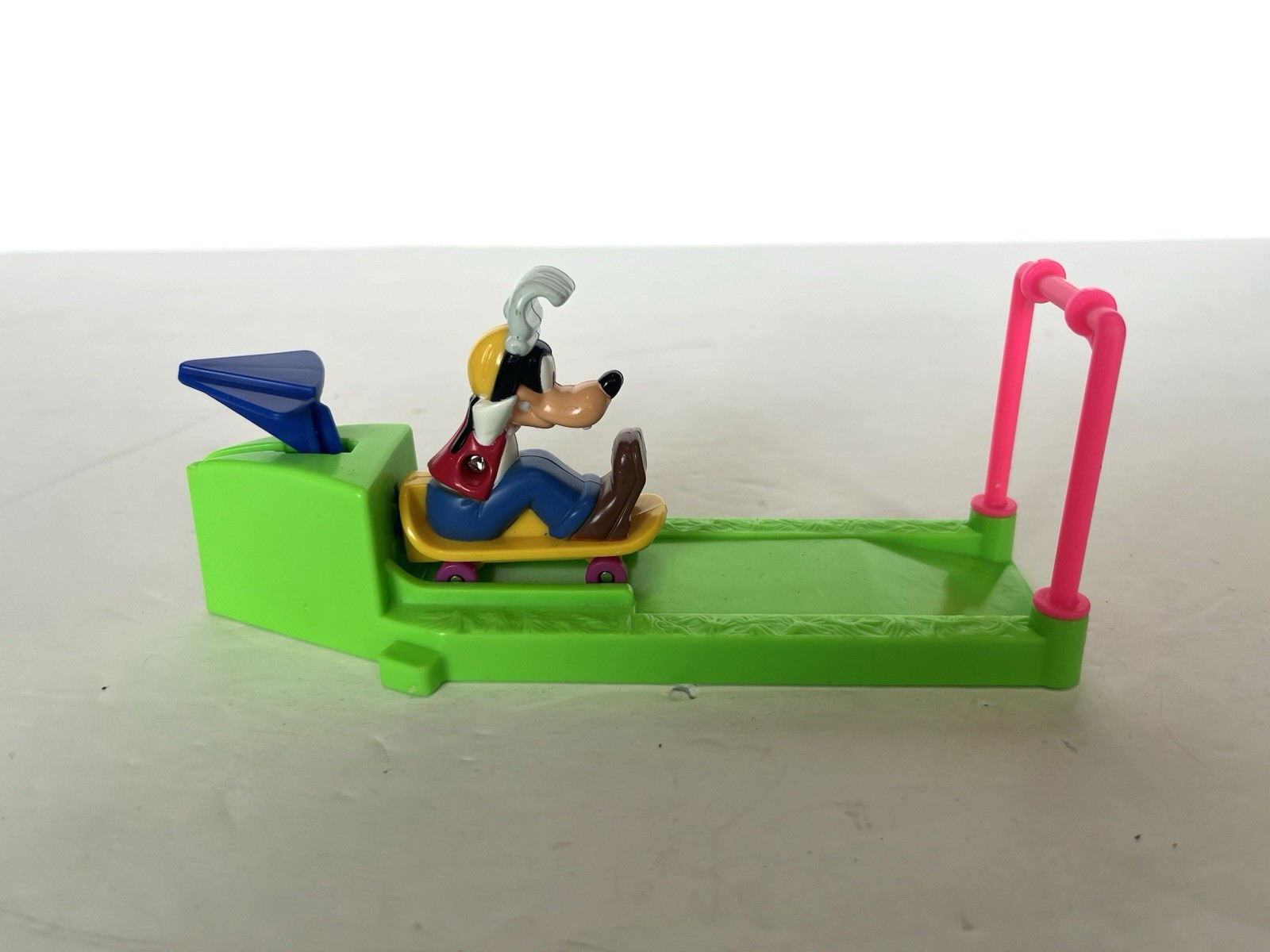 Vintage 2000 McDonalds Happy Meal Toy. Extremely Goofy Movie Goofy on Skateboard