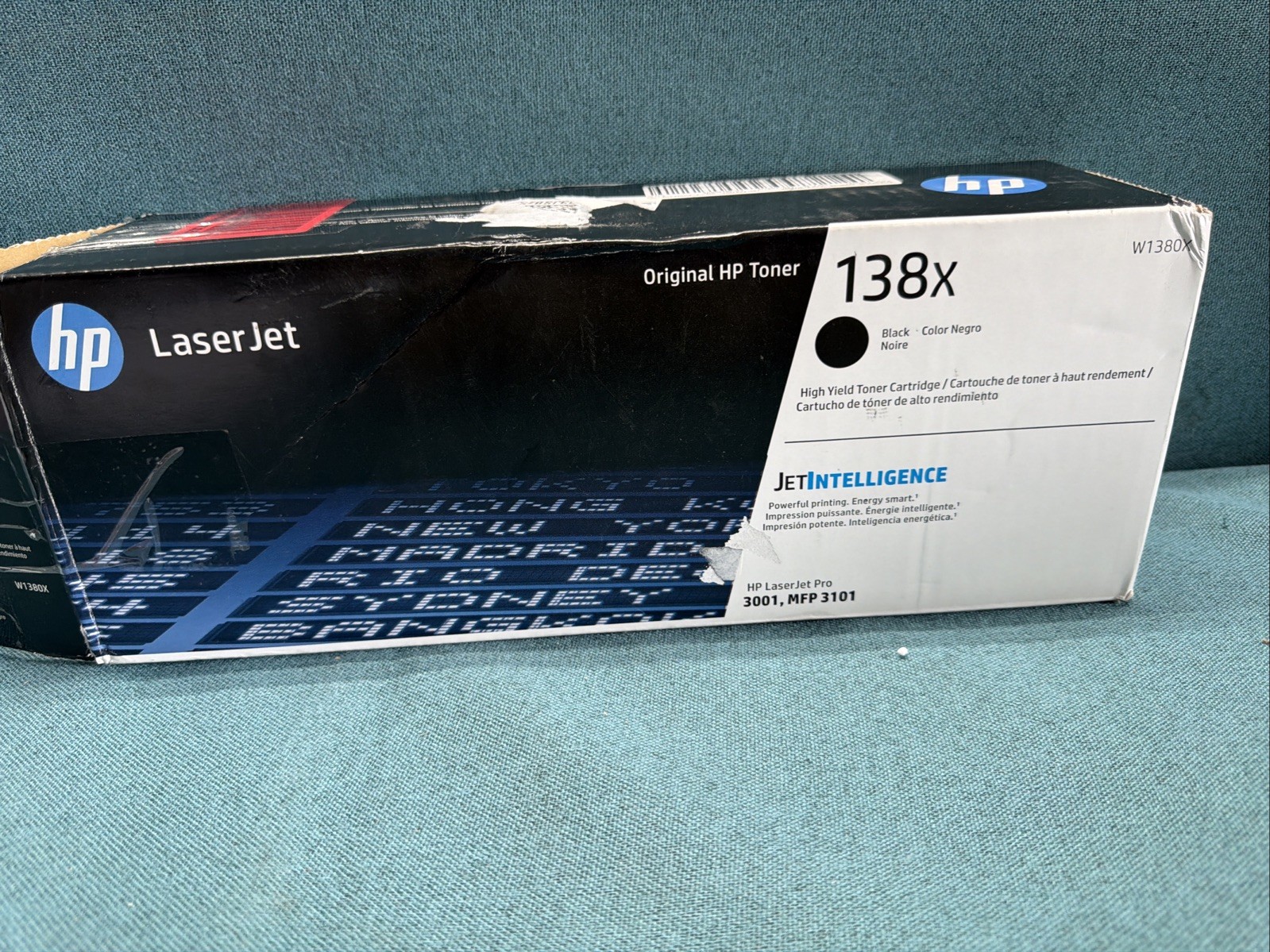 HP 138X Black High Yield Toner Cartridge for LaserJet Pro Printers W1380X