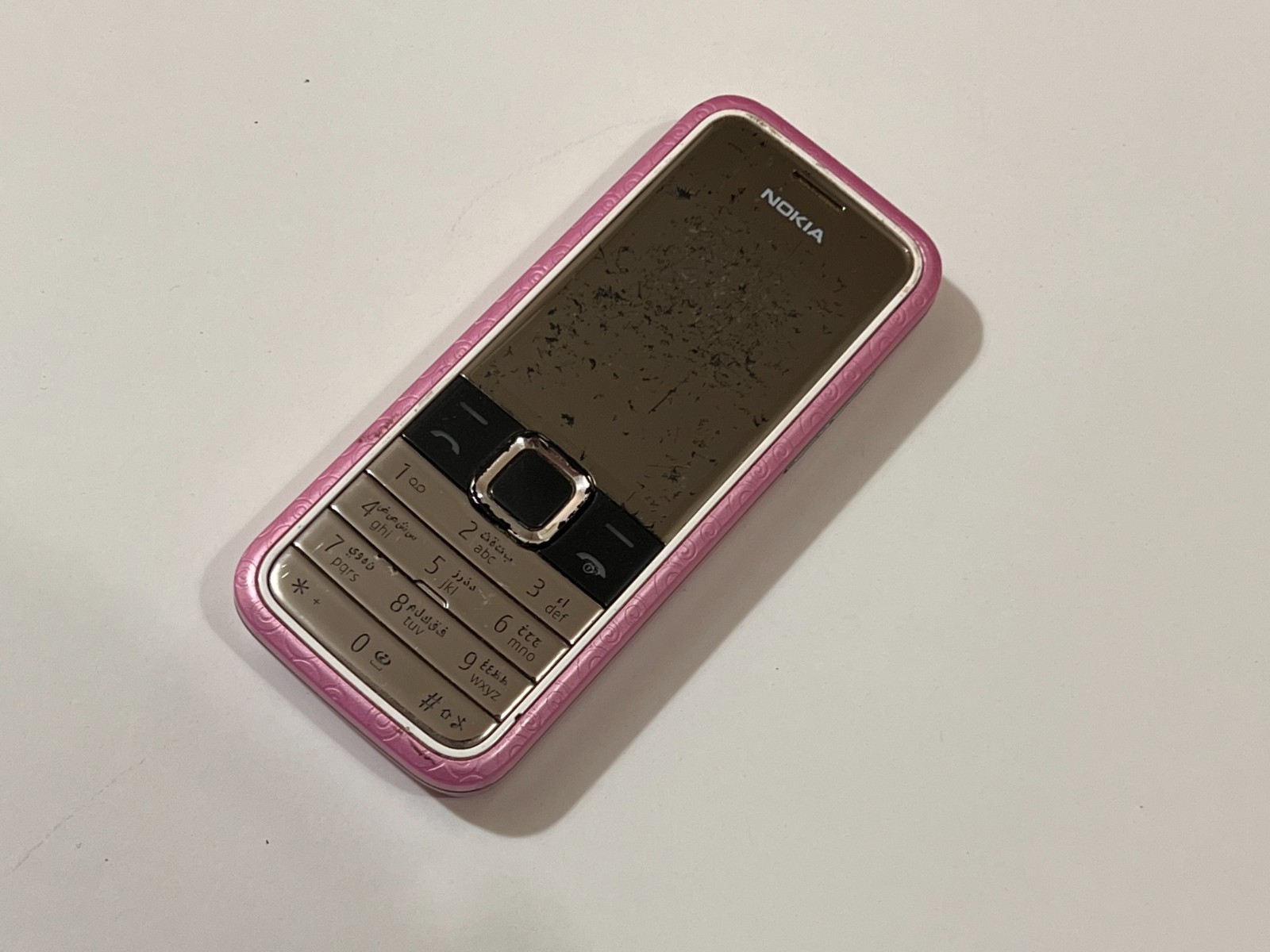 Nokia 7310c Pink - GSM Vintage Cell phone Untested Mobile