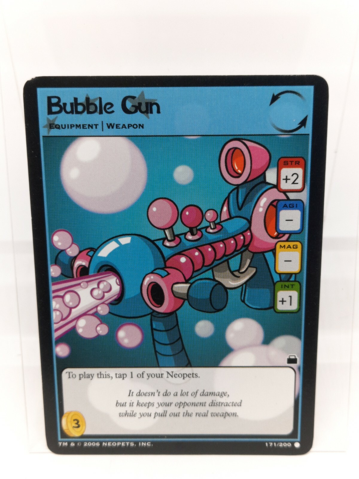 Bubble Gun 171/200 Neopets Travels In Neopia 2006