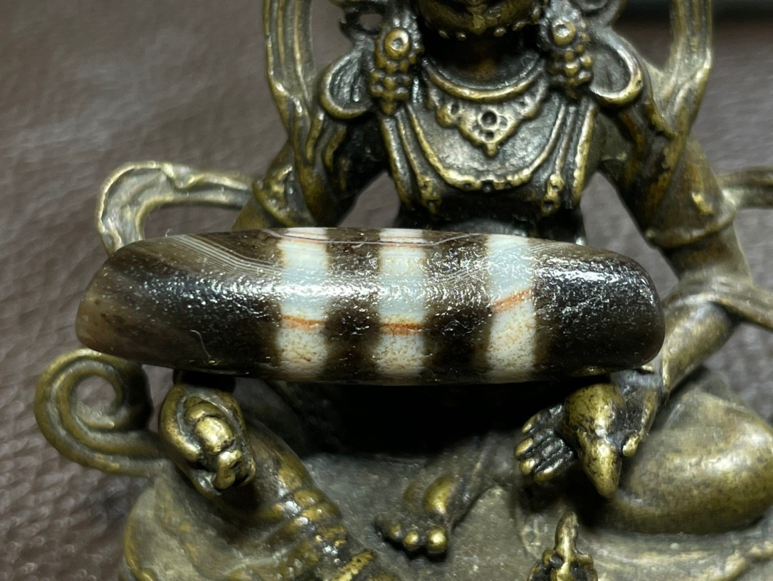 Old Tibetan Nepalese Himalayan Ancient  eye Old Dzi Talisman Beads Amulet 老天珠