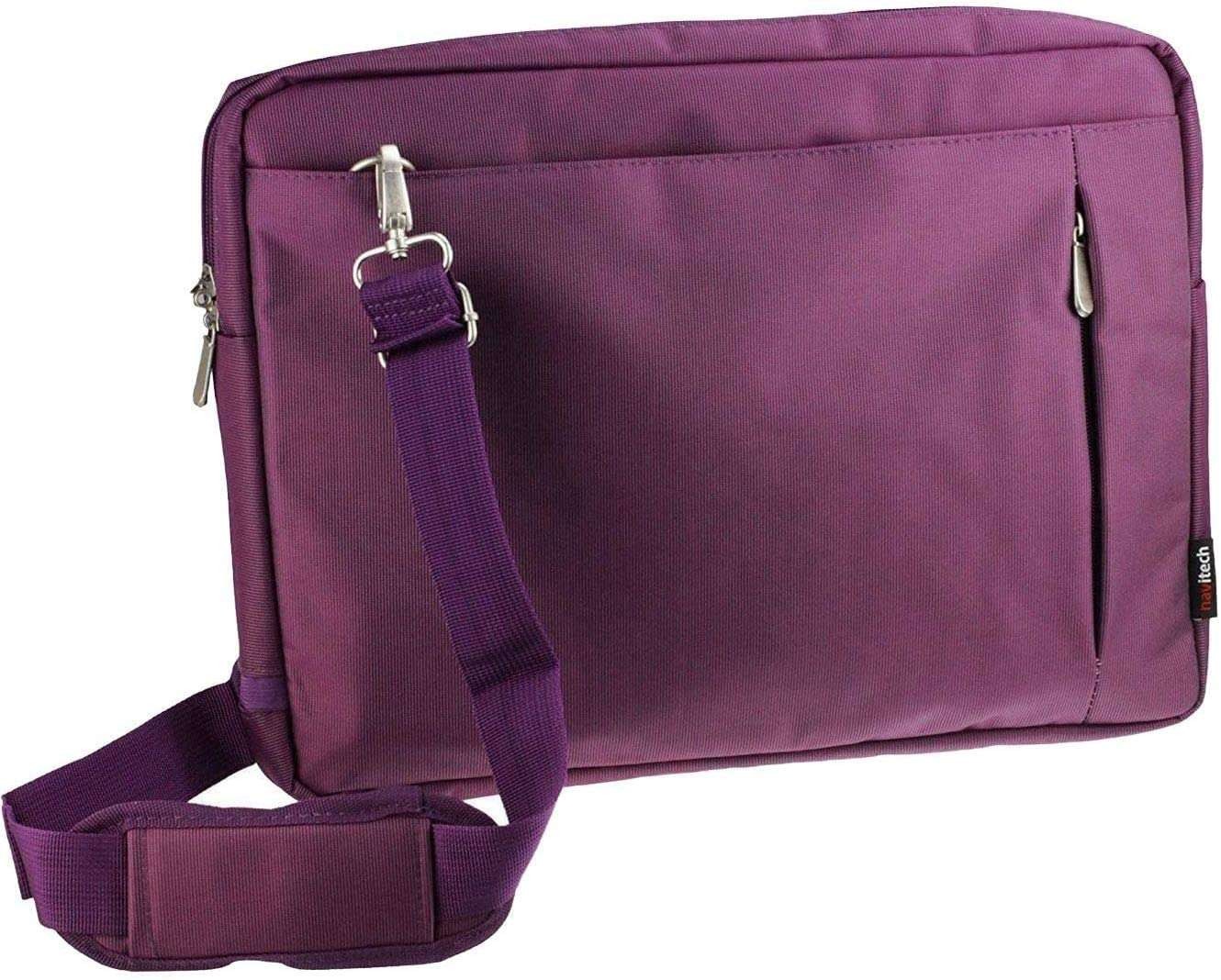 Navitech Purple Water Resistant Graphics Tablet Bag For Ejoyous 8.5" LCD Writing