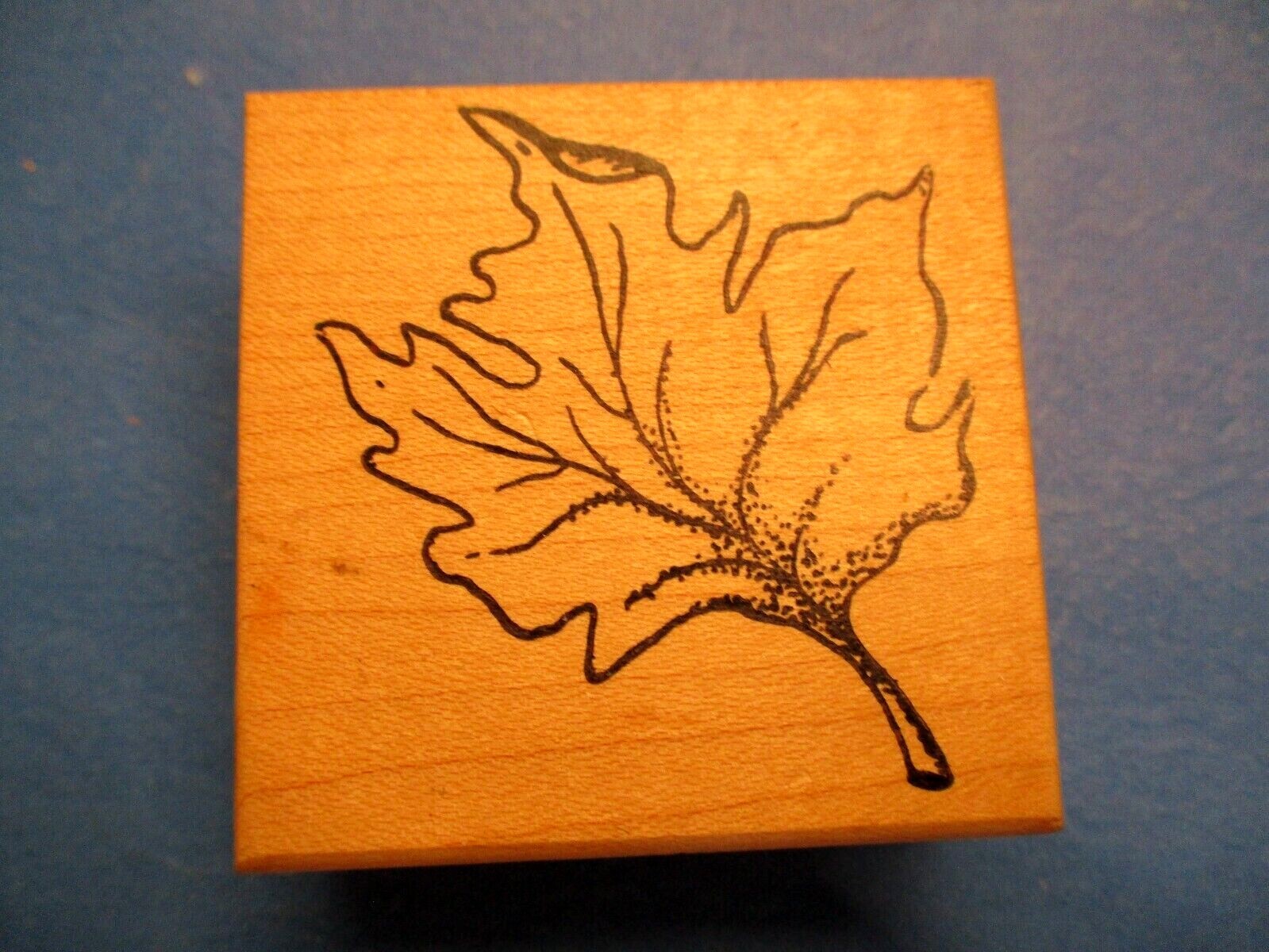 MAPLE LEAF THE RUBBER ? RUBBER STAMP WOOD MTD 