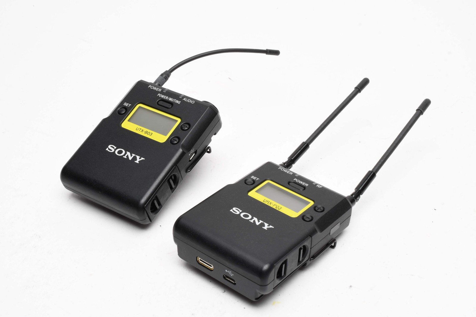 Sony UWP-D11 (URX-P03+UTX-B03) Transmitter / Receiver Combo, Tested