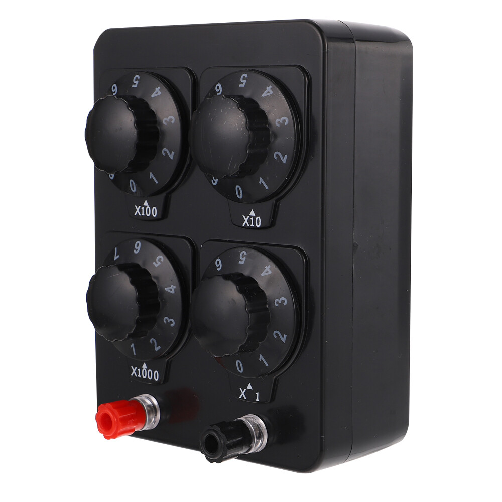 Resistance Box Variable Box Physical Electrical Teaching Instrument 0-9999 Ohm