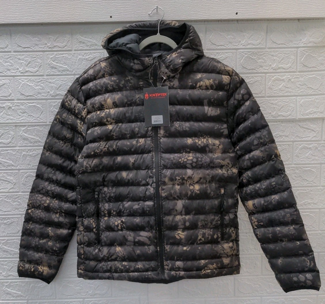 New Kryptek Lykos II Jacket Highlander Camo Insulated Size L