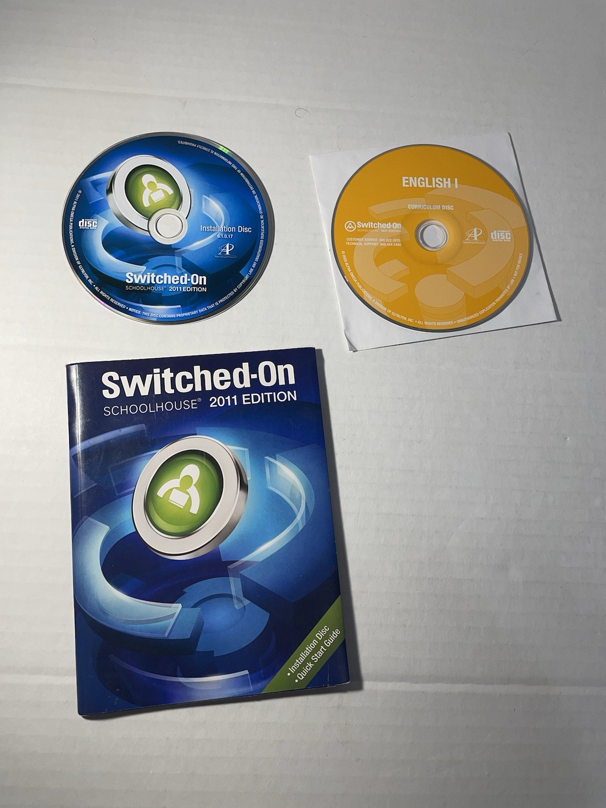 Switched-On Schoolhouse, 2011 Edition - Installation Disc With English I