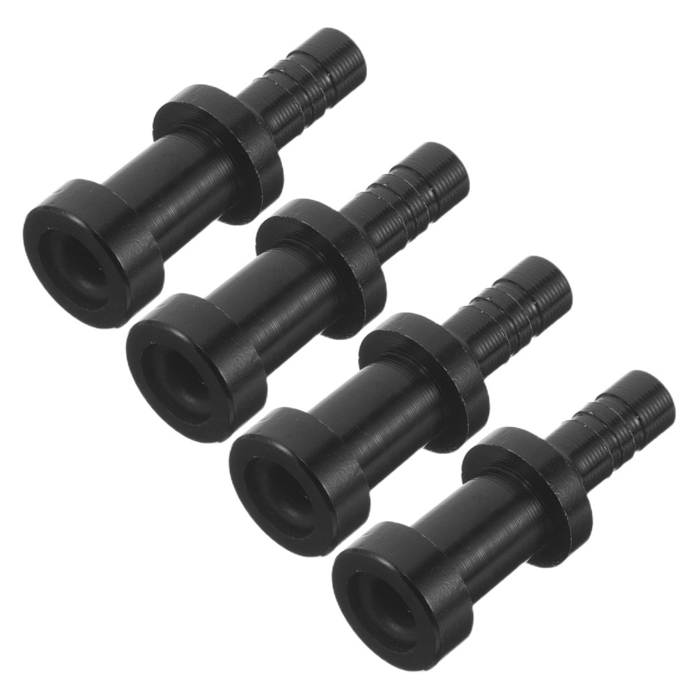  4pcs Aluminum Alloy Inflatable Pump Adaptors - Quick Inflation Air Valve