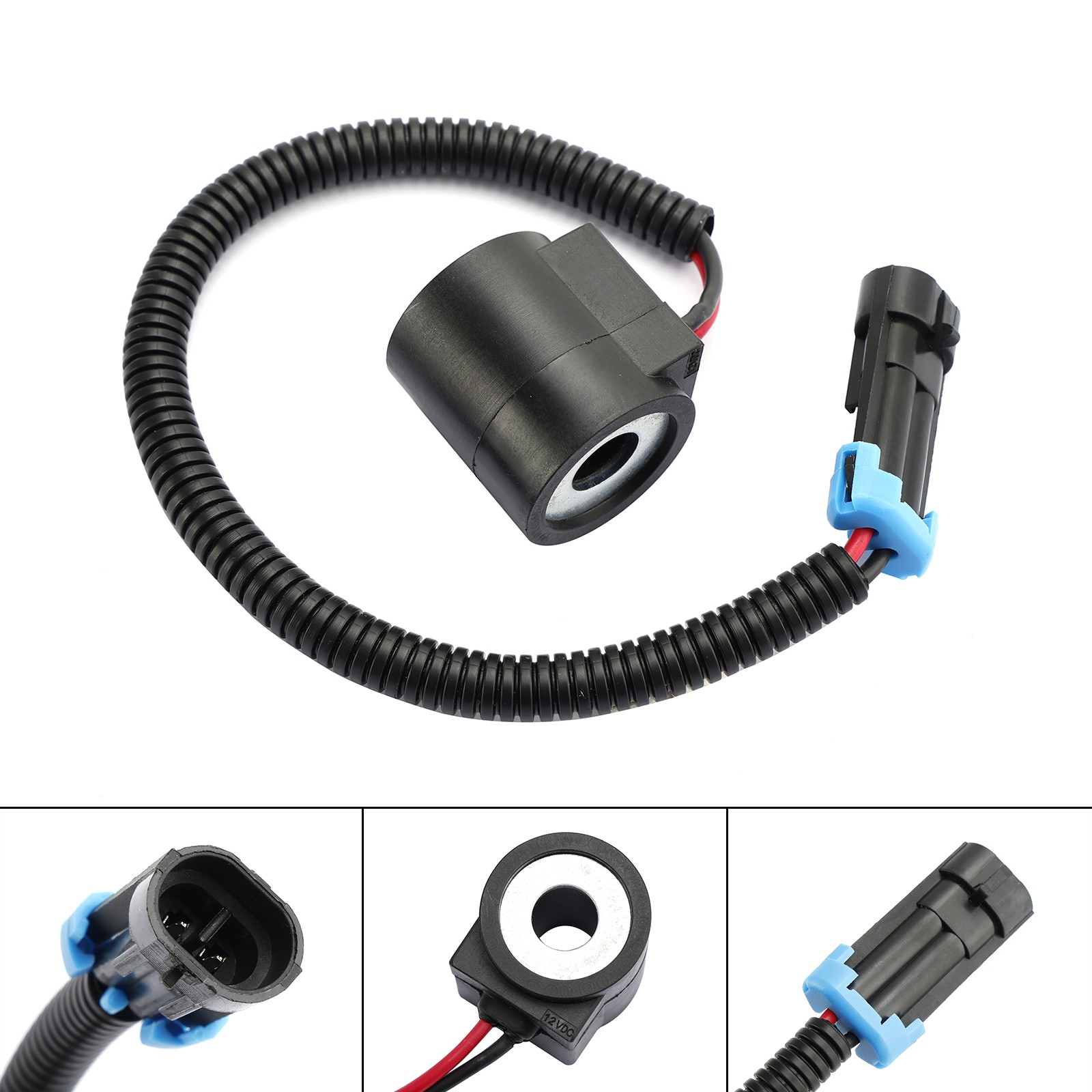 12V 6675559 Solenoid Valve Coil Fit Bobcat S300 S330 S510 S530 S550 T590 T650