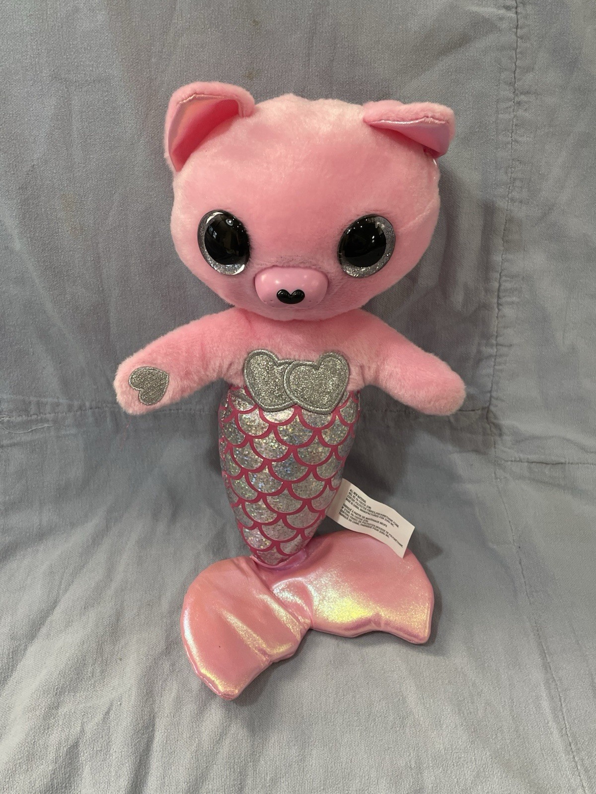NEW Zuru Pets Alive Fur Maids Mystery Plush w/ Sounds Pink Cat Mermaid - Purrl