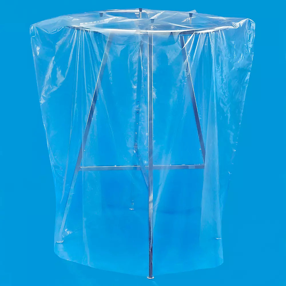 Pack of 50 38 x 36 x 70" 2 Mil Gusseted Poly Bags