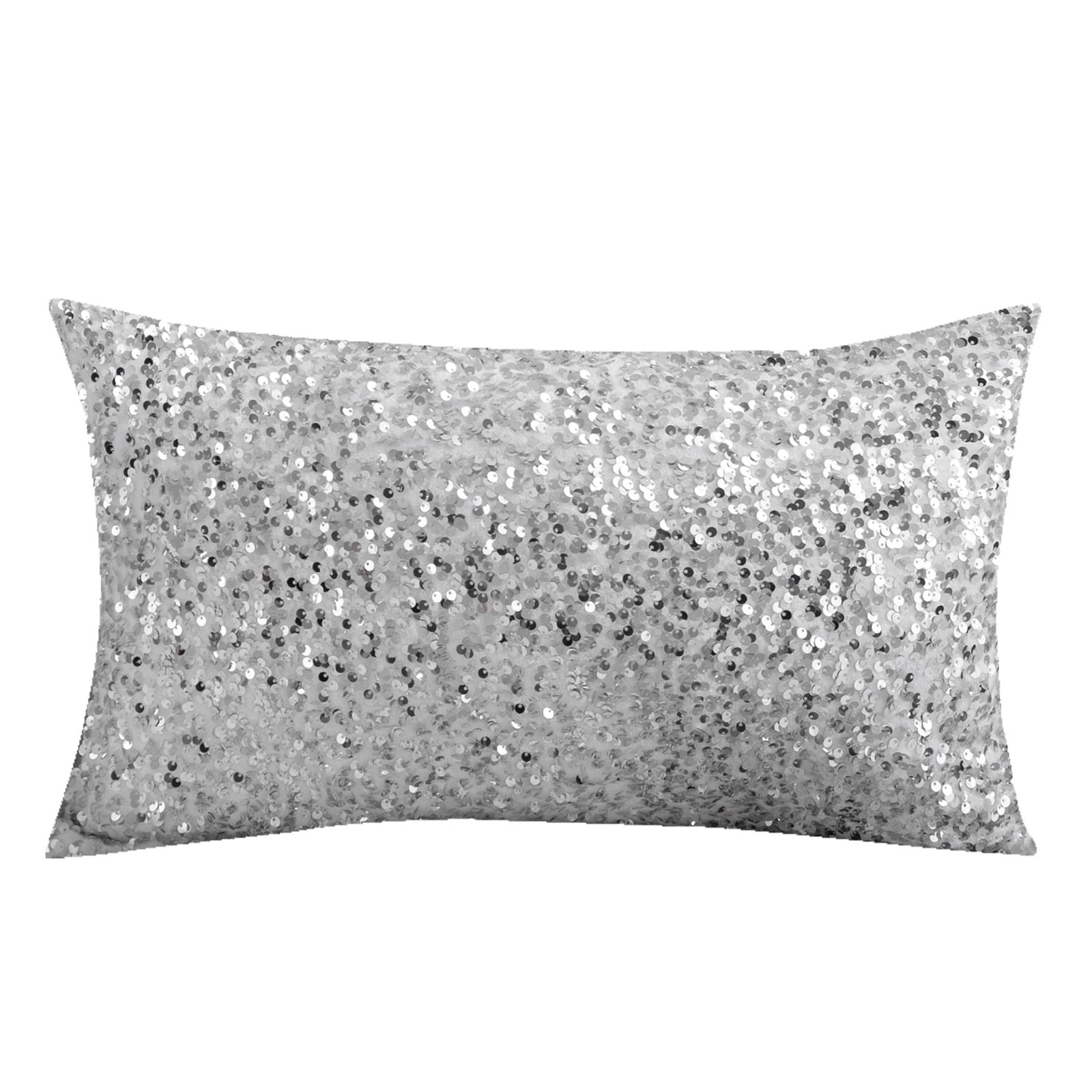 LIGICKY Luxury Series Glitzy Sequin Lumbar Pillow Covers Sparkling Decorative...