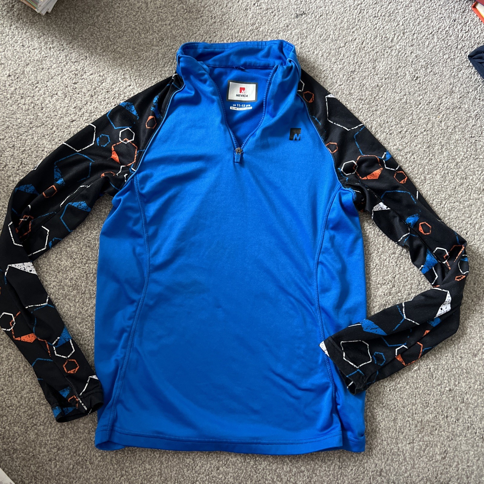 Nevica Blue Skiing Base Layer Age 11-12 Years