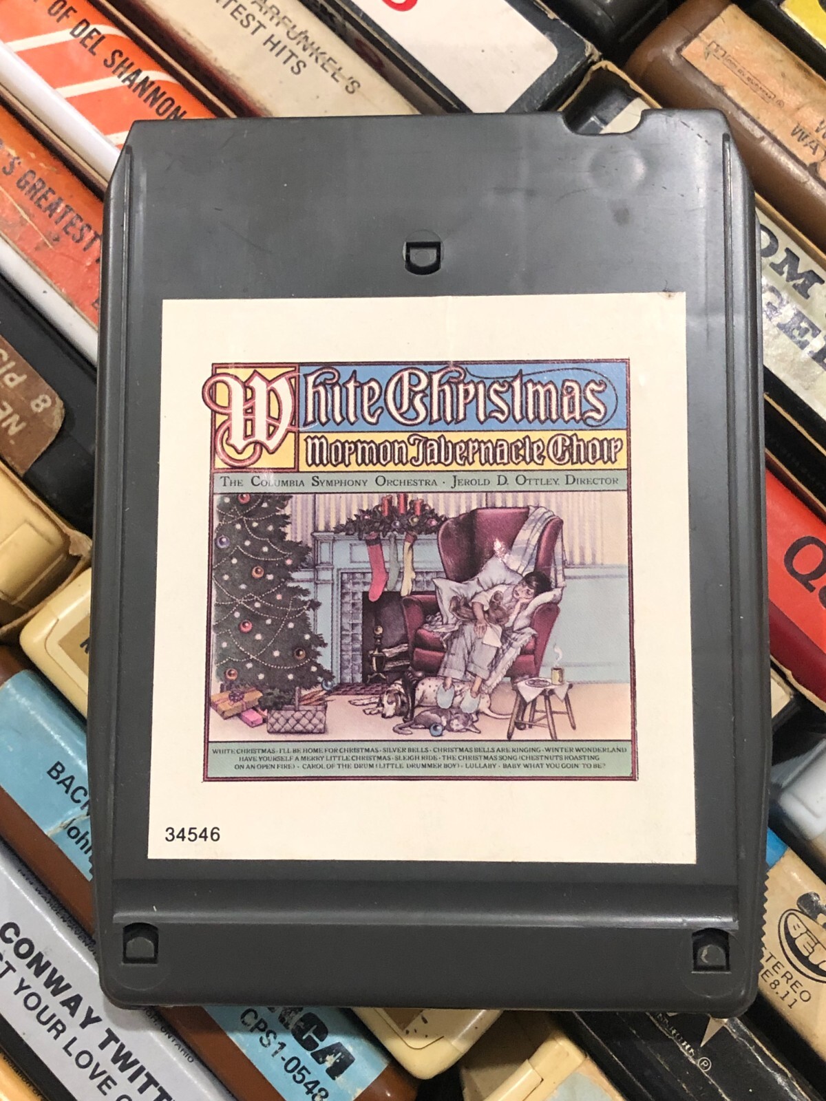 Mormon Tabernacle Choir : White Christmas 1977, 8 Track Tape