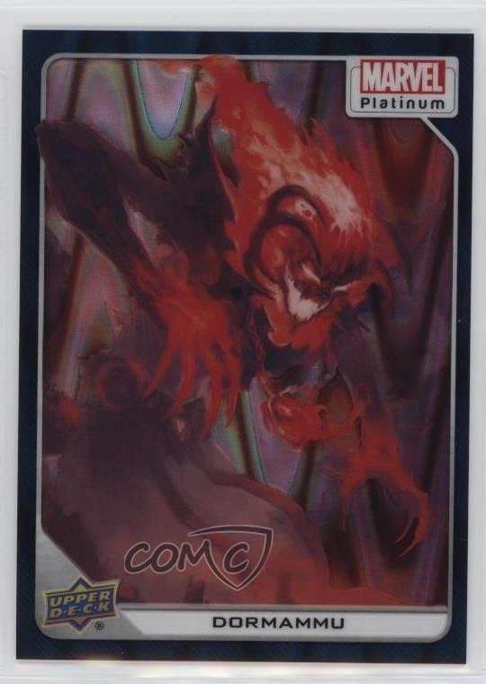 2023 Upper Deck Marvel Platinum Teal Wave 763/799 Dormammu #52 1nx0