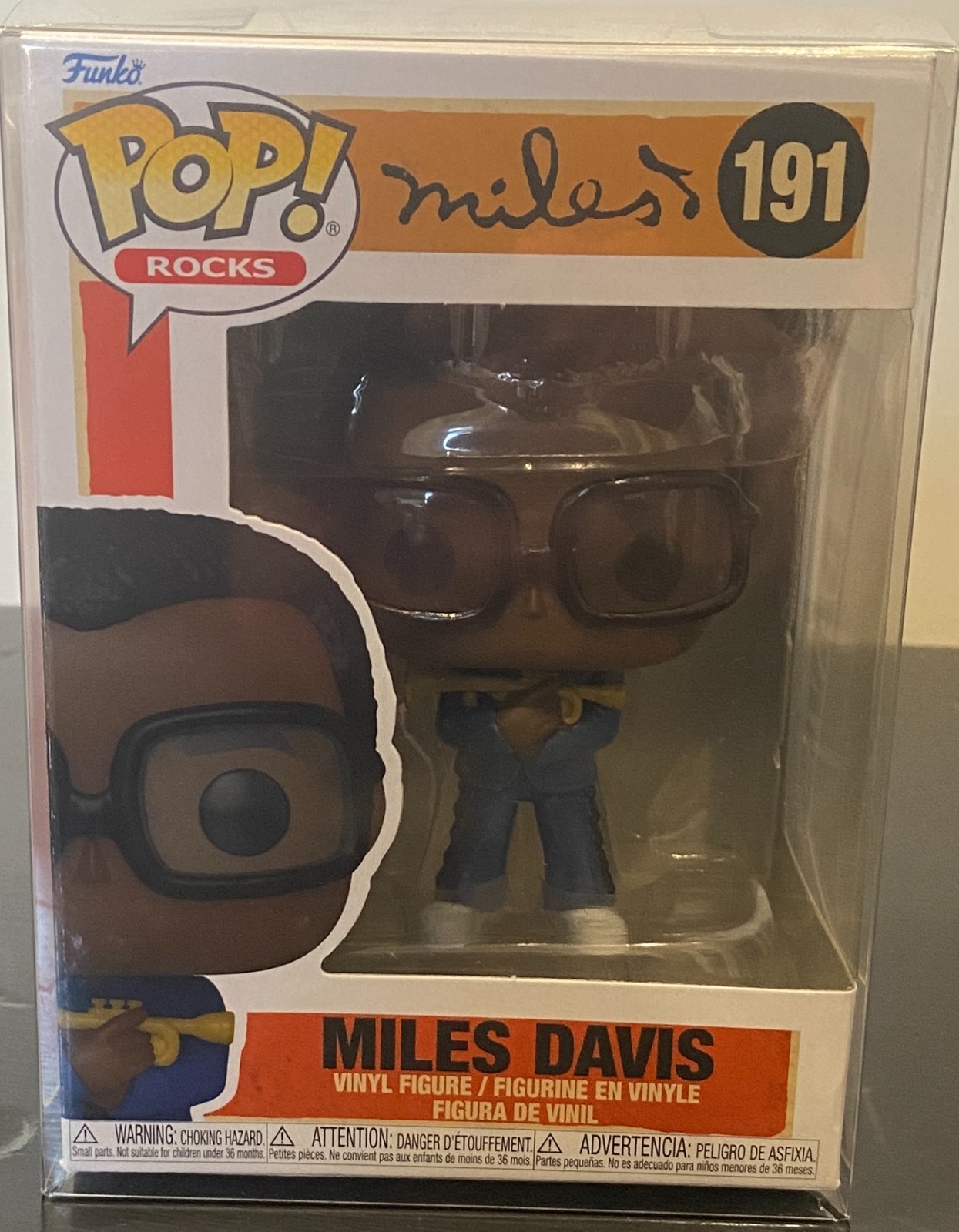 Funko Pop Rocks - Miles Davis 191