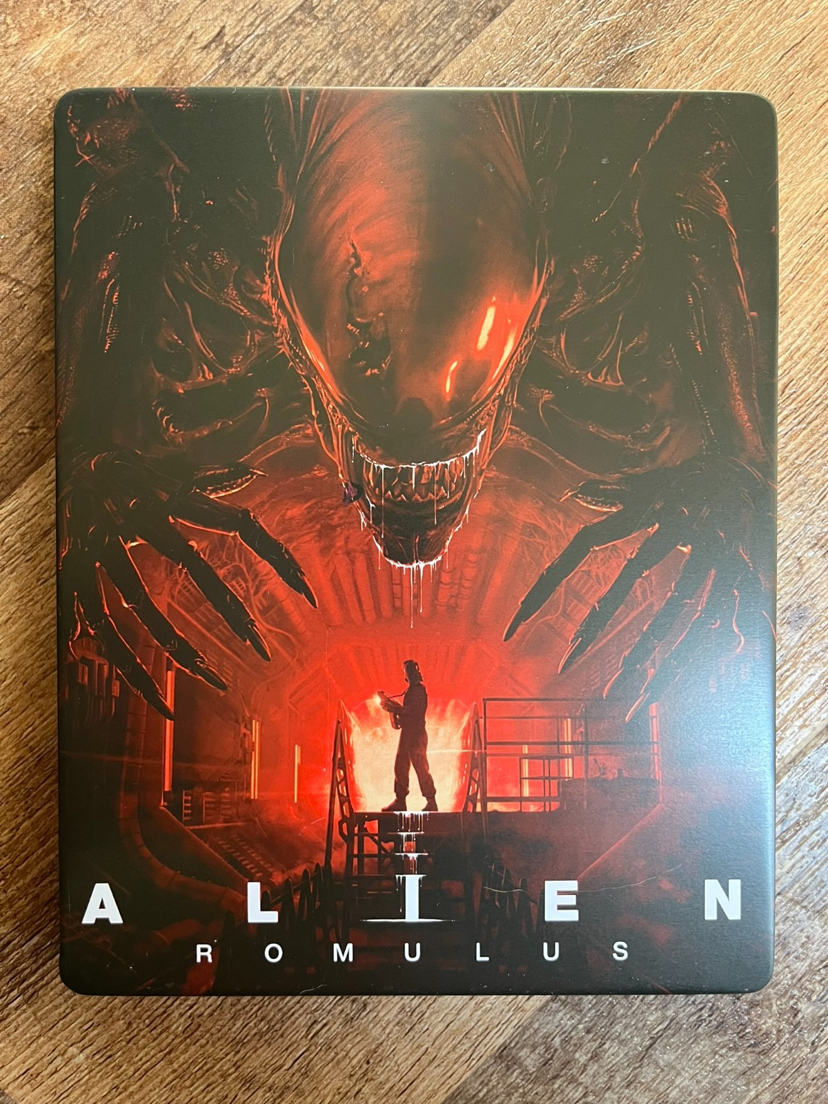 CUSTOM Alien: Romulus 2024 Matte Steelbook Case [G2] *NEW* NO DISC(S)