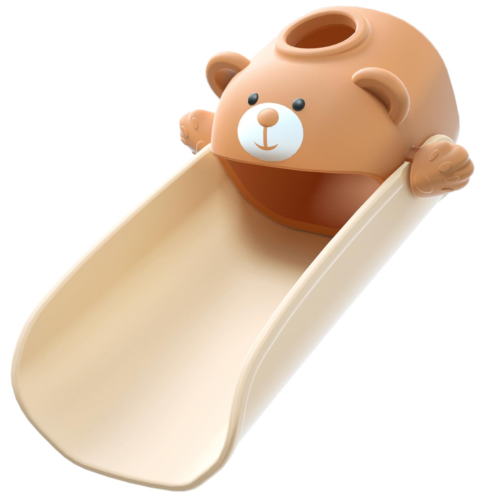 Skyroku Faucet Extender for Toddlers, Sink Extenders with Temperature Brown 