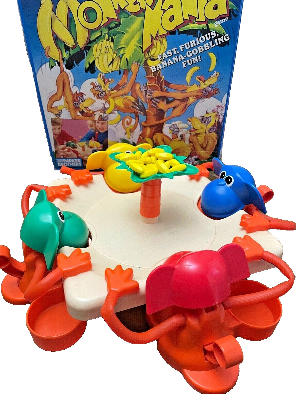 Monkey Mania Game Parker Brothers - Missing 5 Bananas
