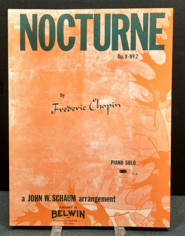 Nocturne Piano Solo Level 2.5 Beginner Sheet Music F3C