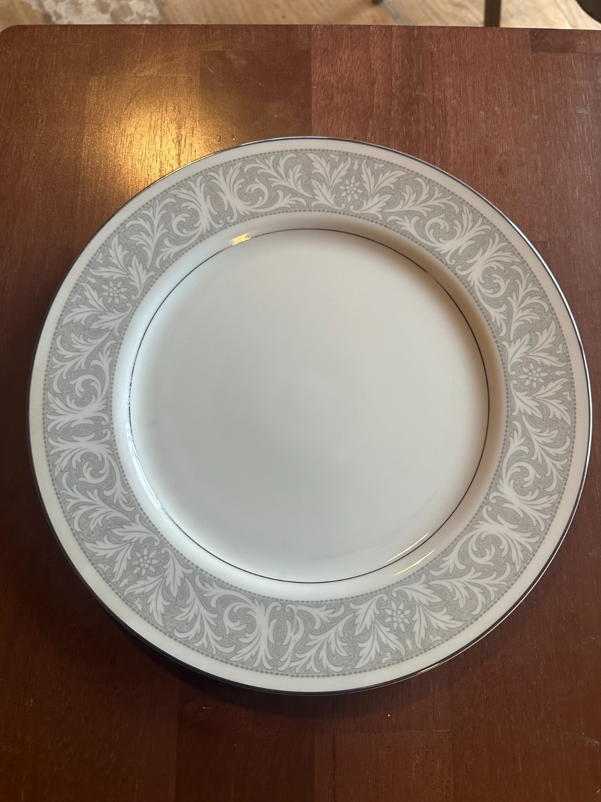 Vintage Chop Platter By Imperial China Whitney  W Dalton 12"