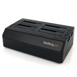 StarTech-New-SDOCK4U33 _ USB 3.0 to 4-Bay SATA 6Gbps Hard Drive Dockin