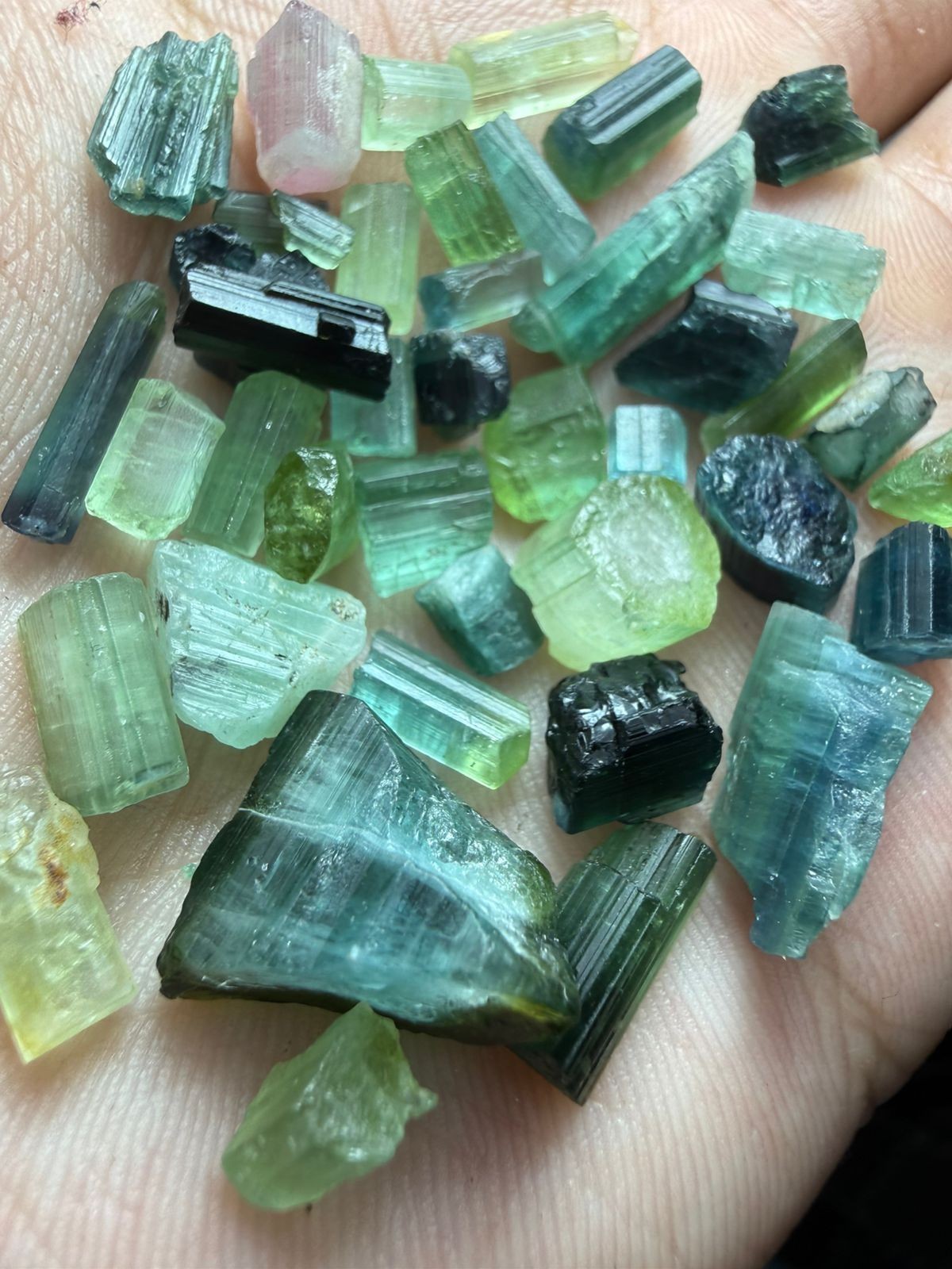 76Carat Stunning Lot Tourmaline Crystal on Quartz specimen From Pakistan