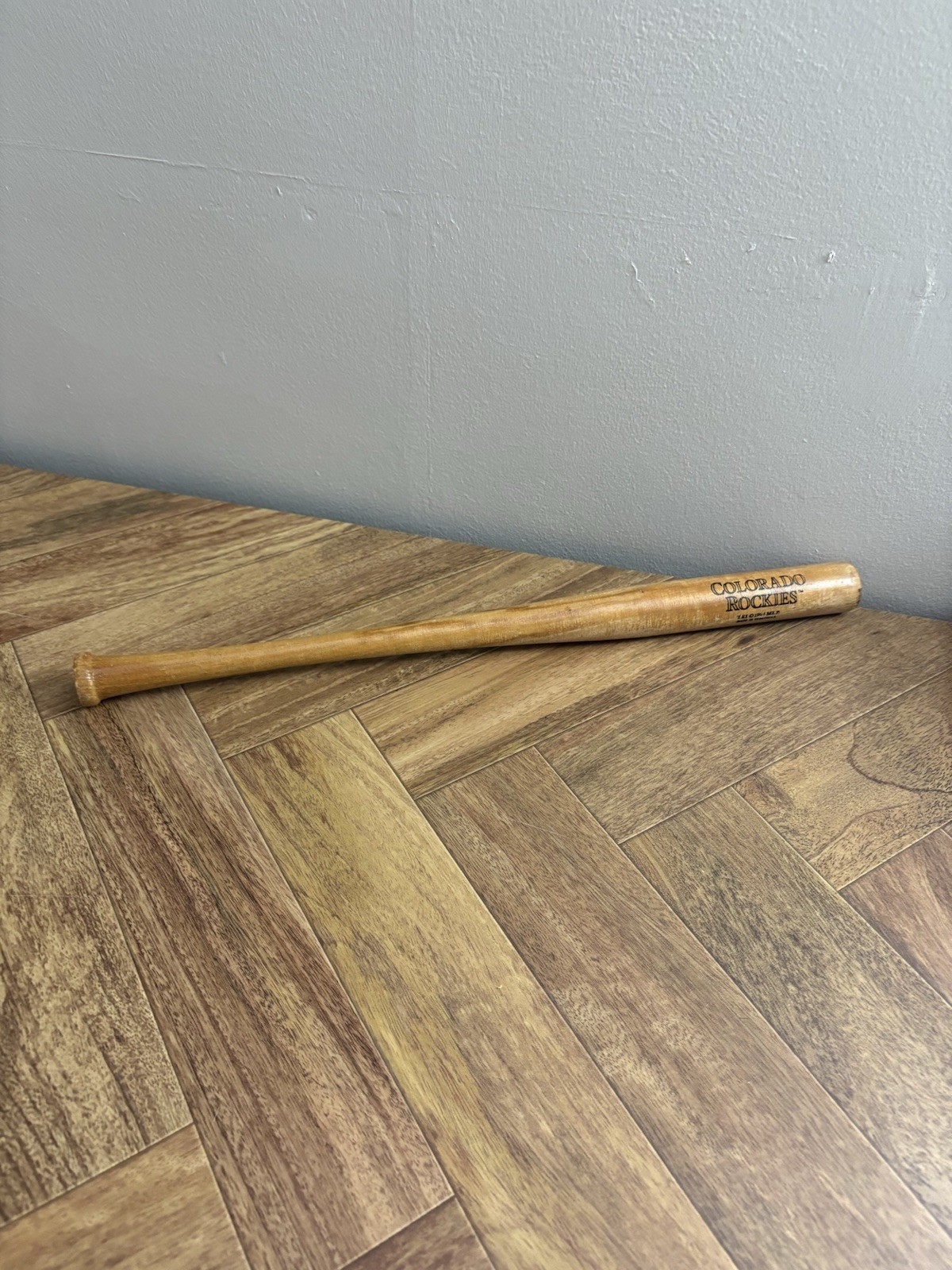 Vintage Colorado Rockies Baseball Bat Mini Small Wooden Bat 1993 Preowned