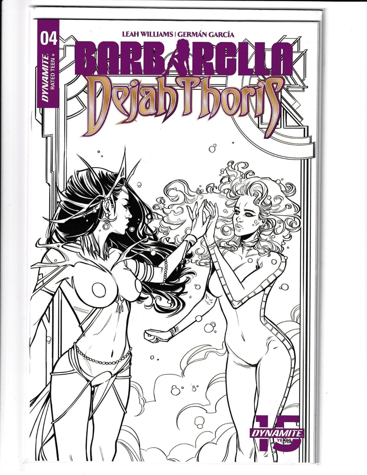 36596: Dynamite Entertainment BARBARELLA DEJAH THORIS #4 VF Grade Variant