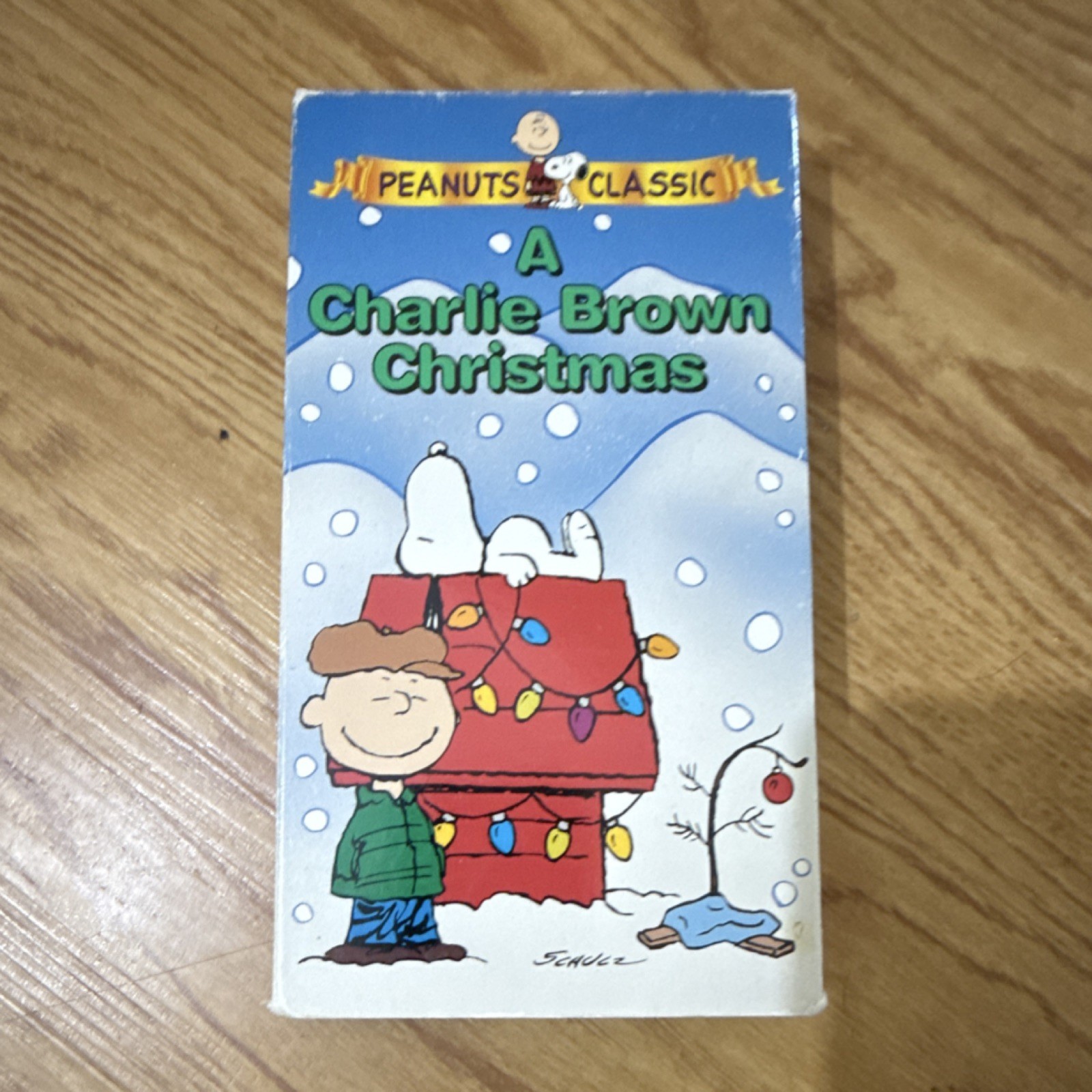 Paramount A Charlie Brown Christmas VHS NTSC Slipsleeve Peanuts Gang