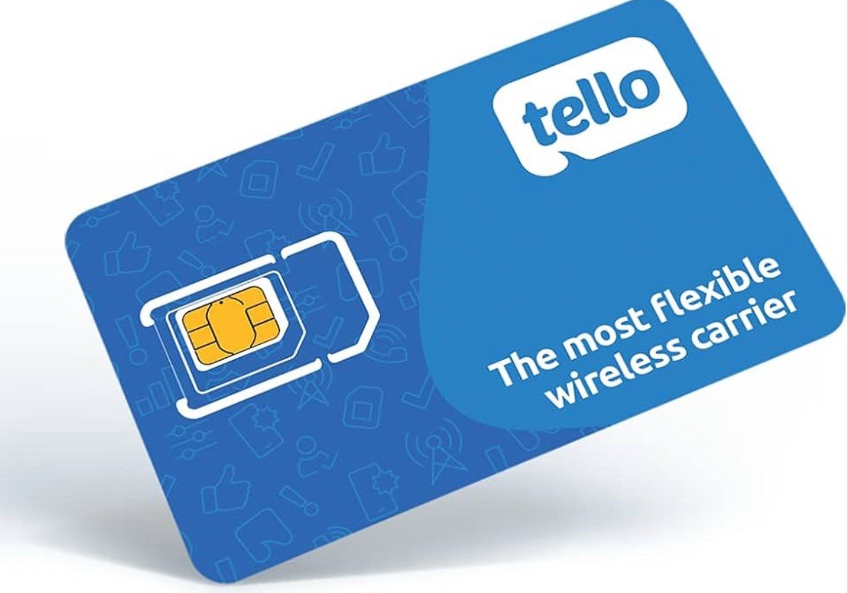 Tello Mobile - US Prepaid SIM Card (3 in 1) | Bring Your Own Phone Kit