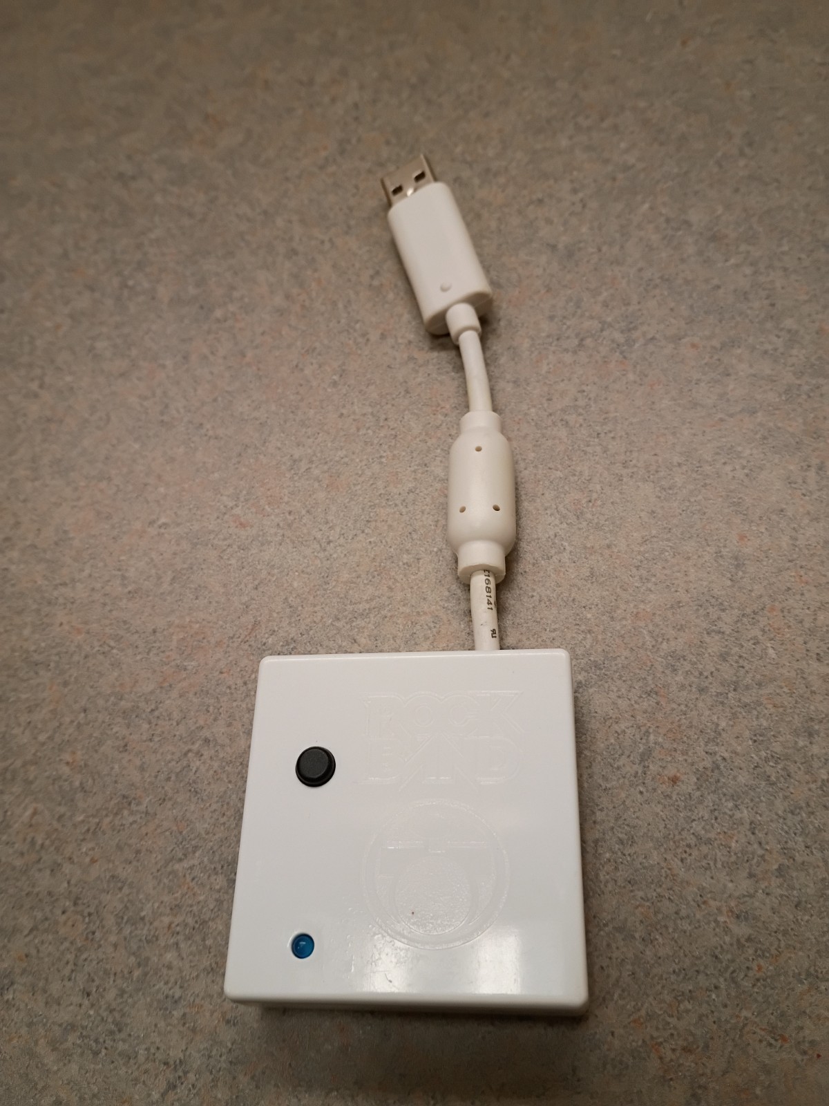 Wii Rock Band Wireless Drums Dongle Receiver Harmonix WDMSELEA2B VFRHMXDDG04