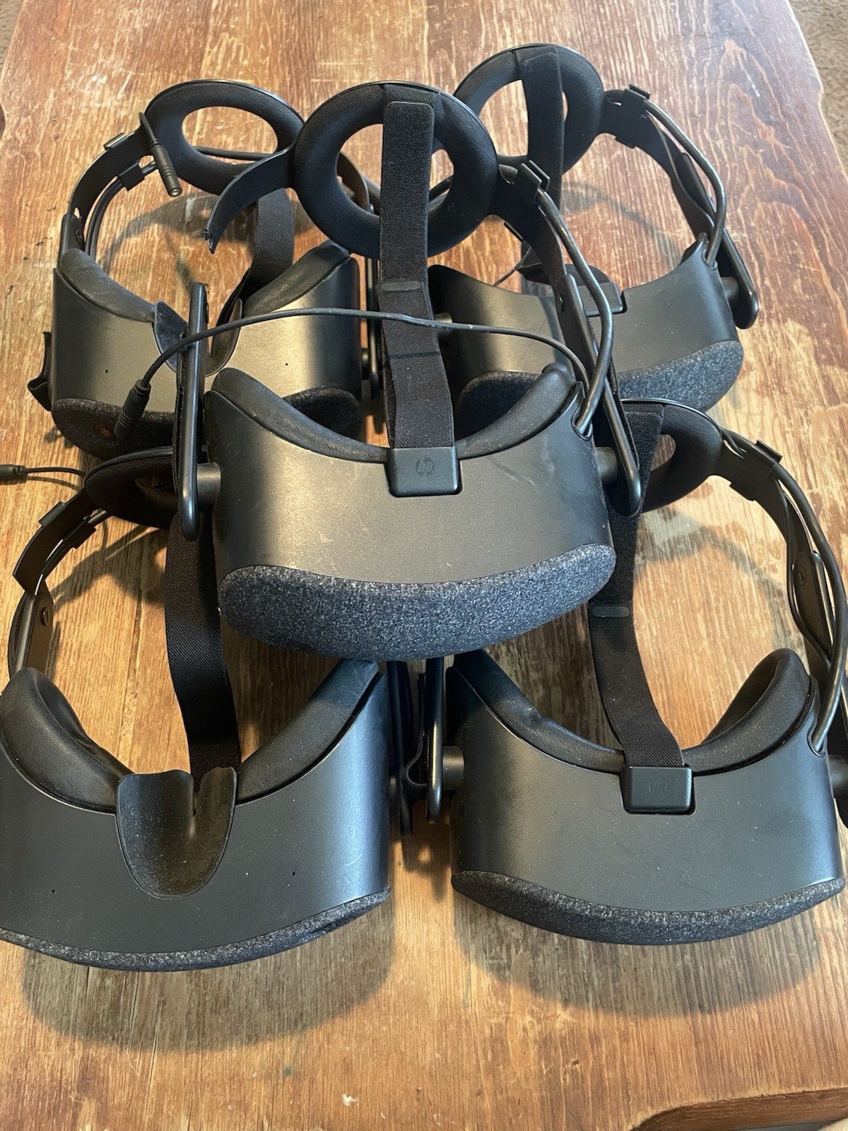 HP Reverb VR1000 Virtual Reality Headset Bundle 5 Headsets For Parts Or Fixing