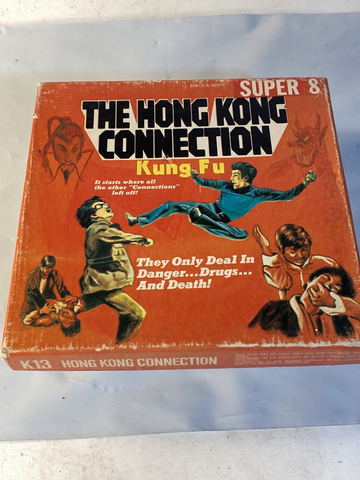 The Hong Kong Connection Super 8MM Silent Black & White Film